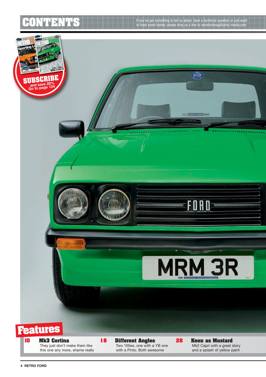 Retro Ford Preview Pages