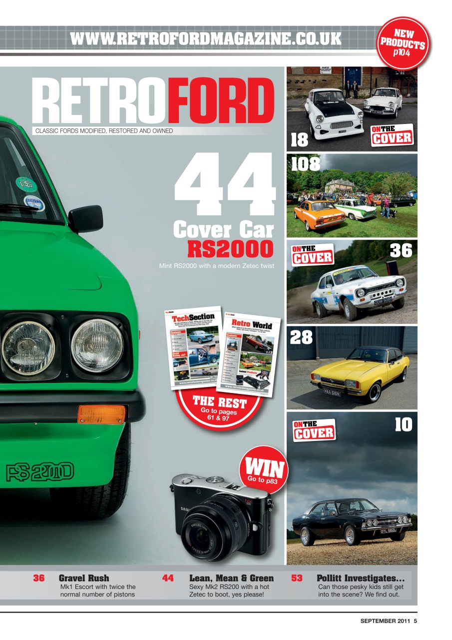 Retro Ford Preview Pages