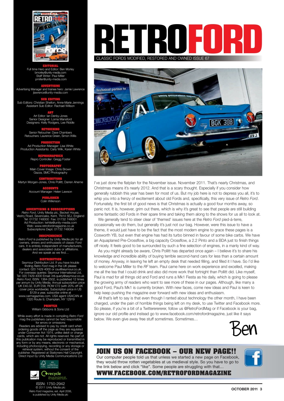 Retro Ford Preview Pages