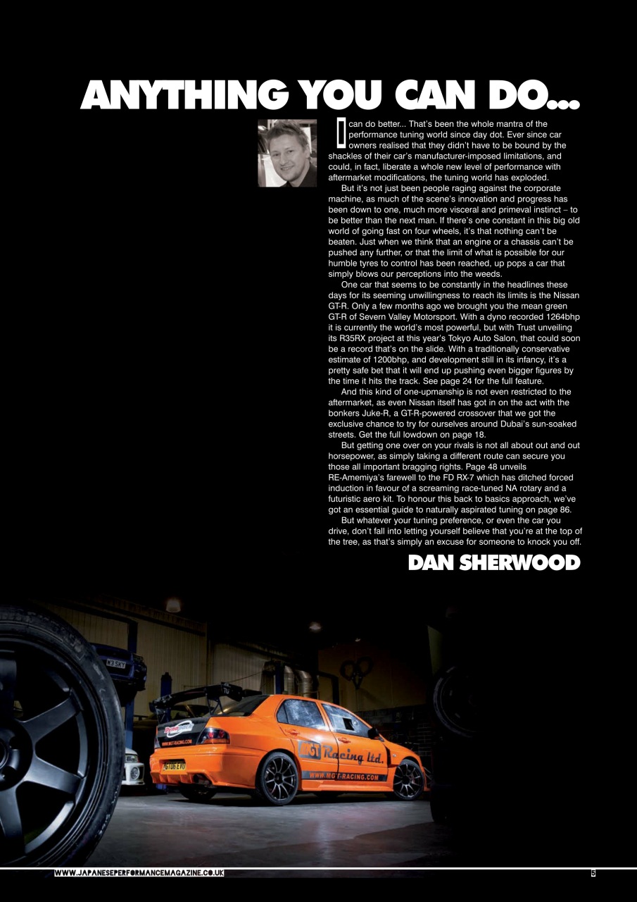 Japanese Performance Preview Pages