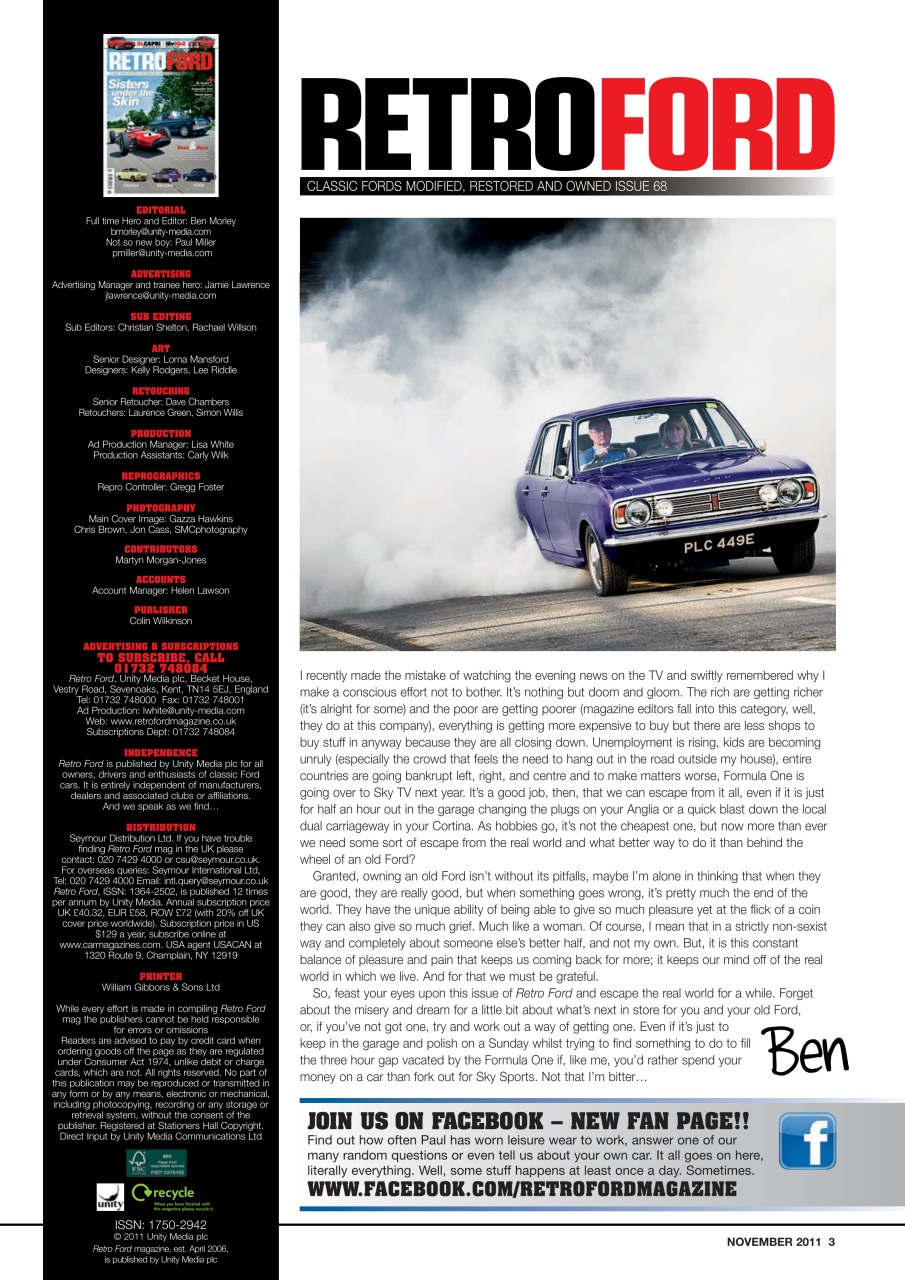 Retro Ford Preview Pages
