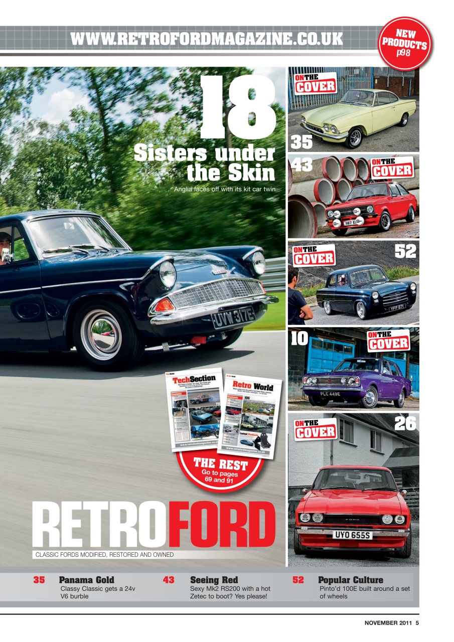 Retro Ford Preview Pages
