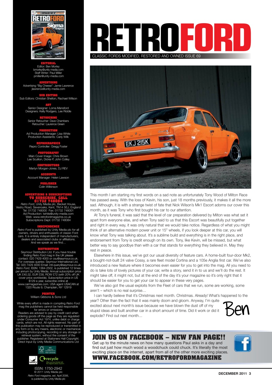 Retro Ford Preview Pages