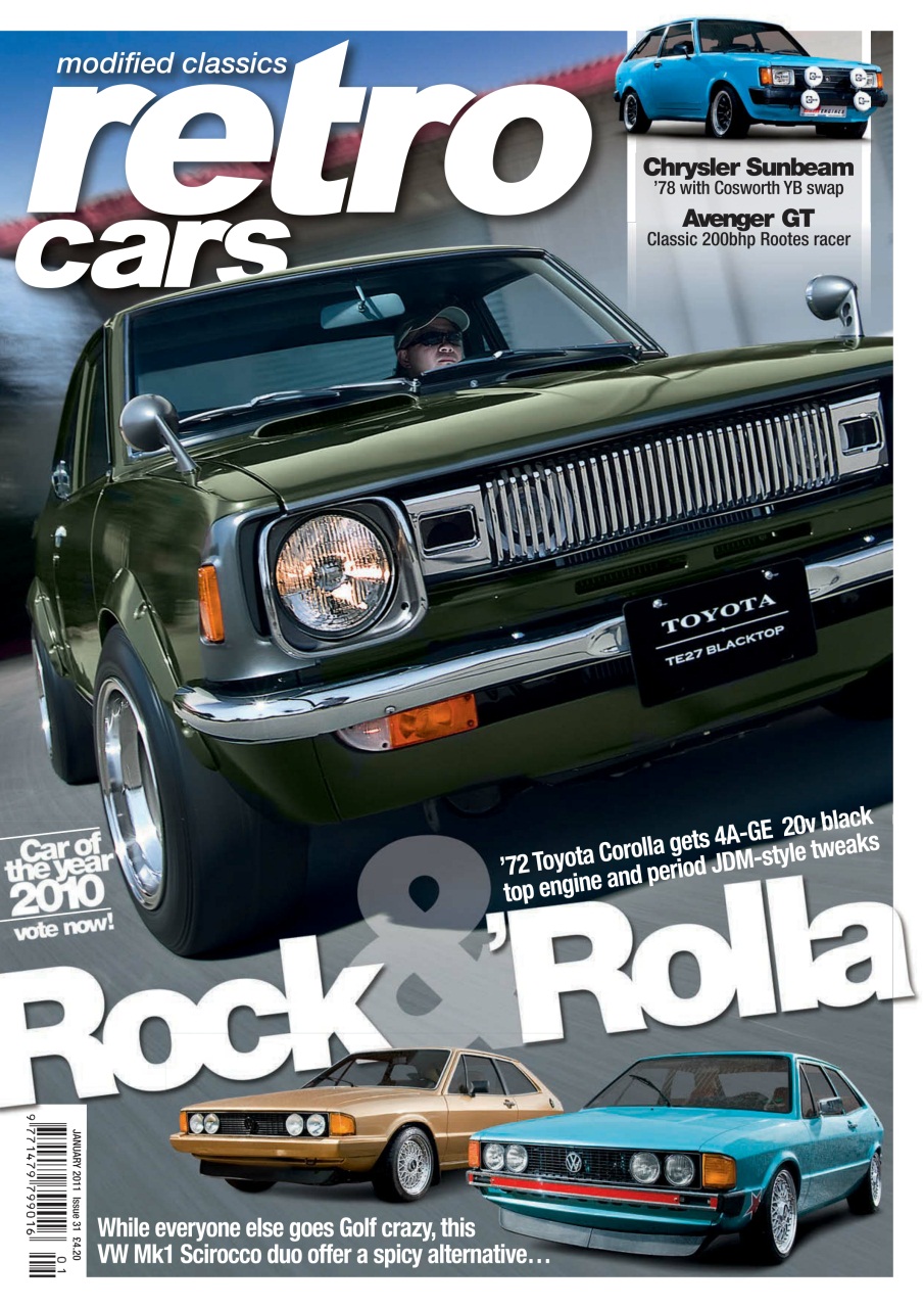 Retro Cars Preview Pages