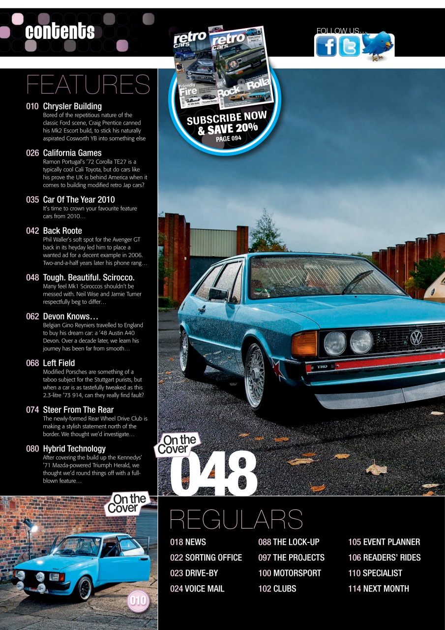Retro Cars Preview Pages