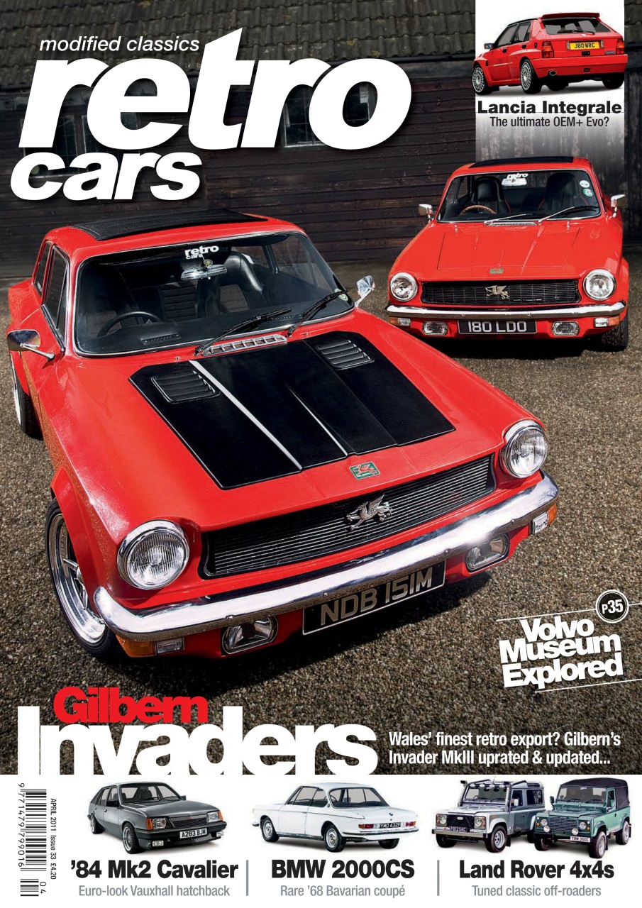 Retro Cars Preview Pages