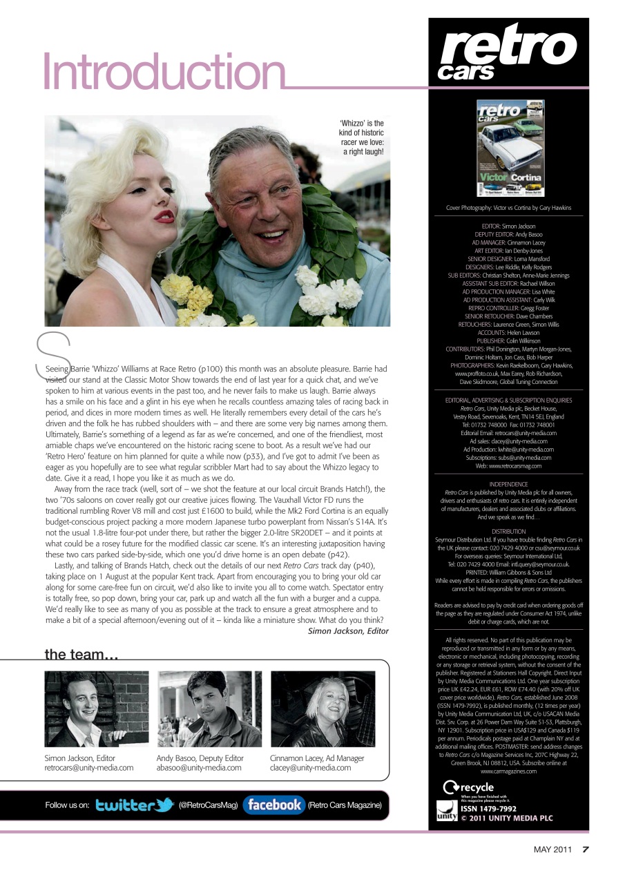 Retro Cars Preview Pages