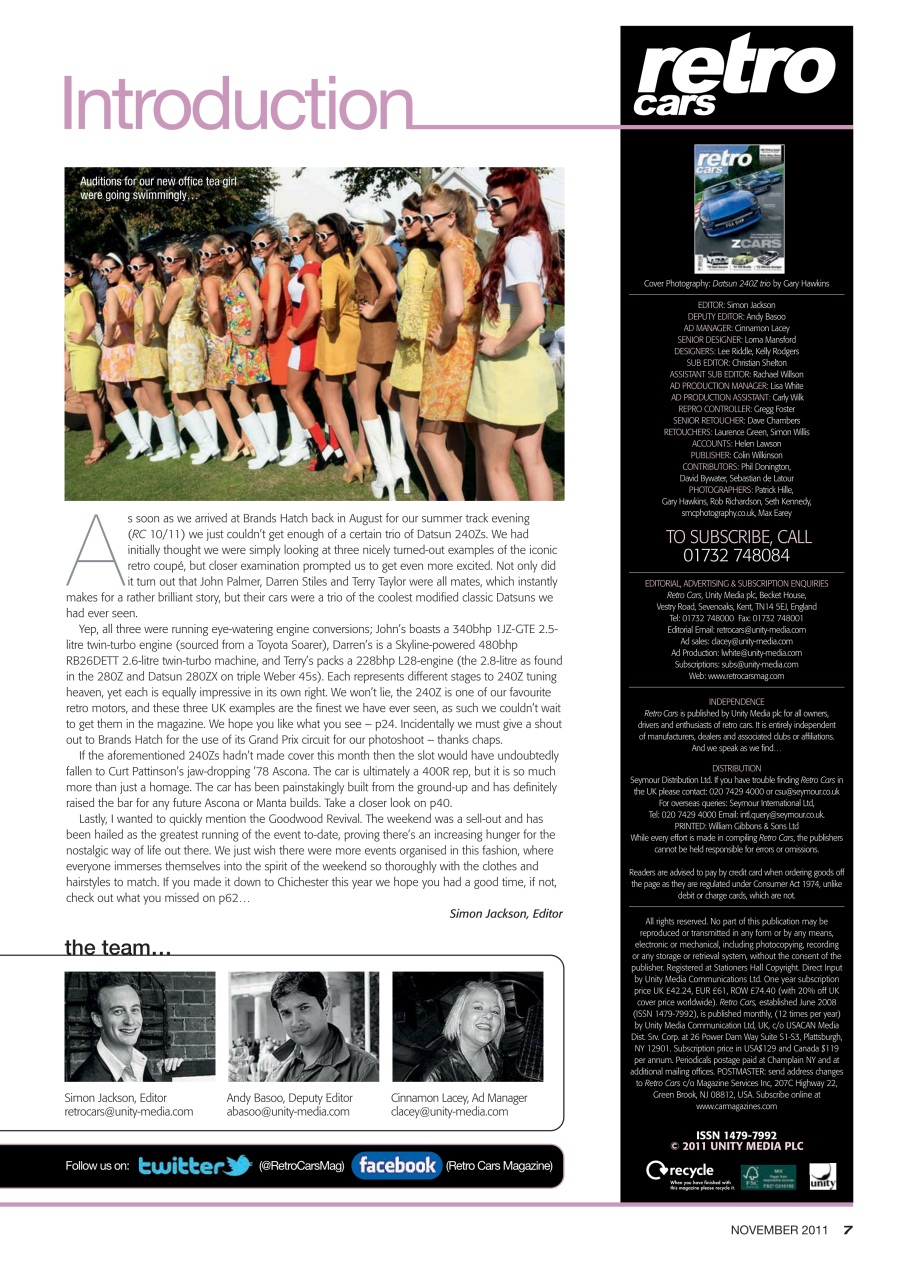 Retro Cars Preview Pages