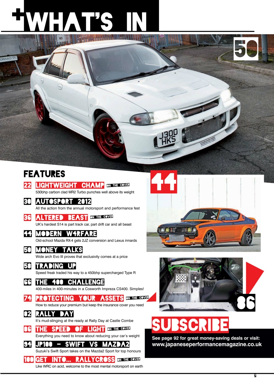 Japanese Performance Preview Pages