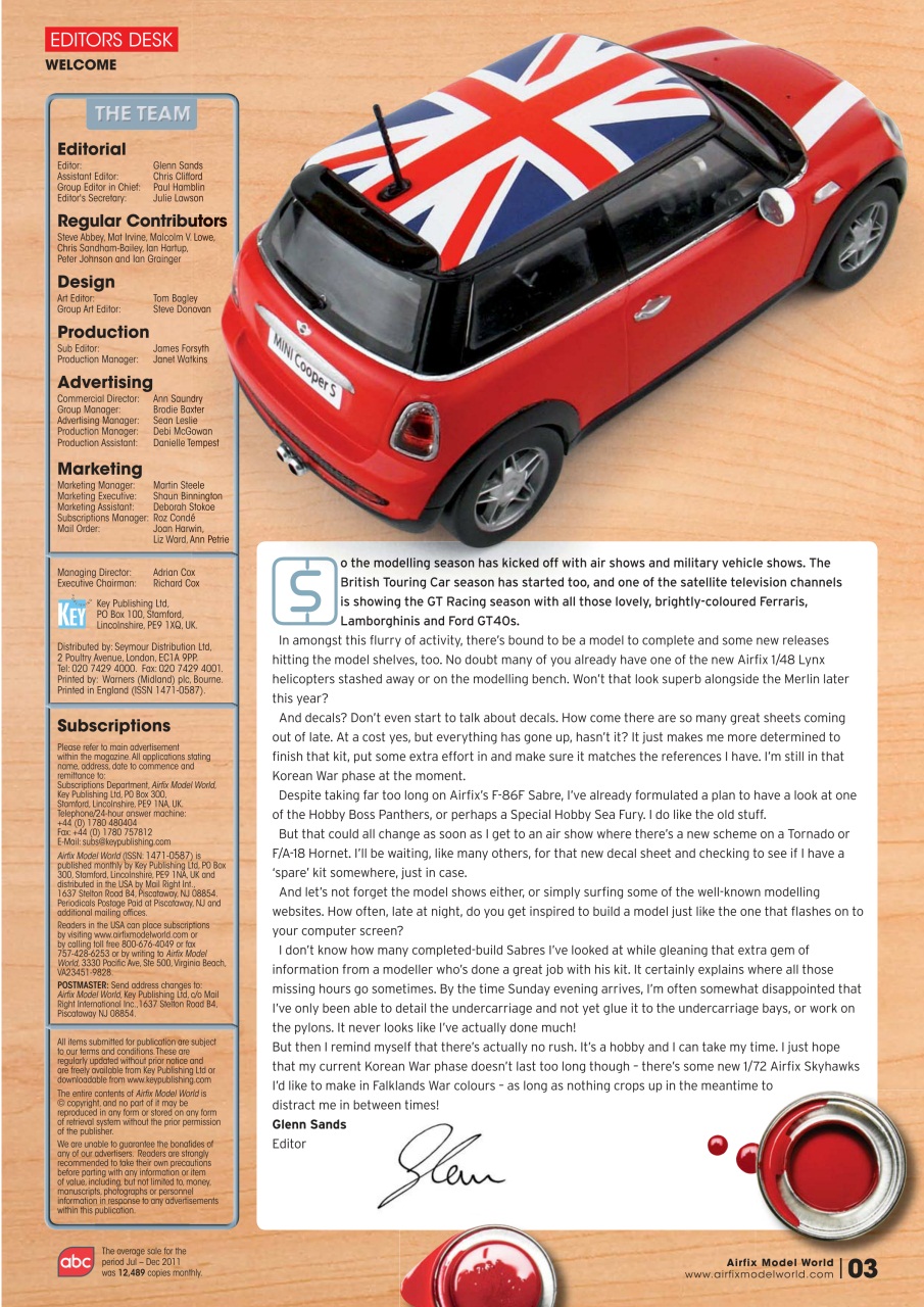 Airfix Model World Preview Pages