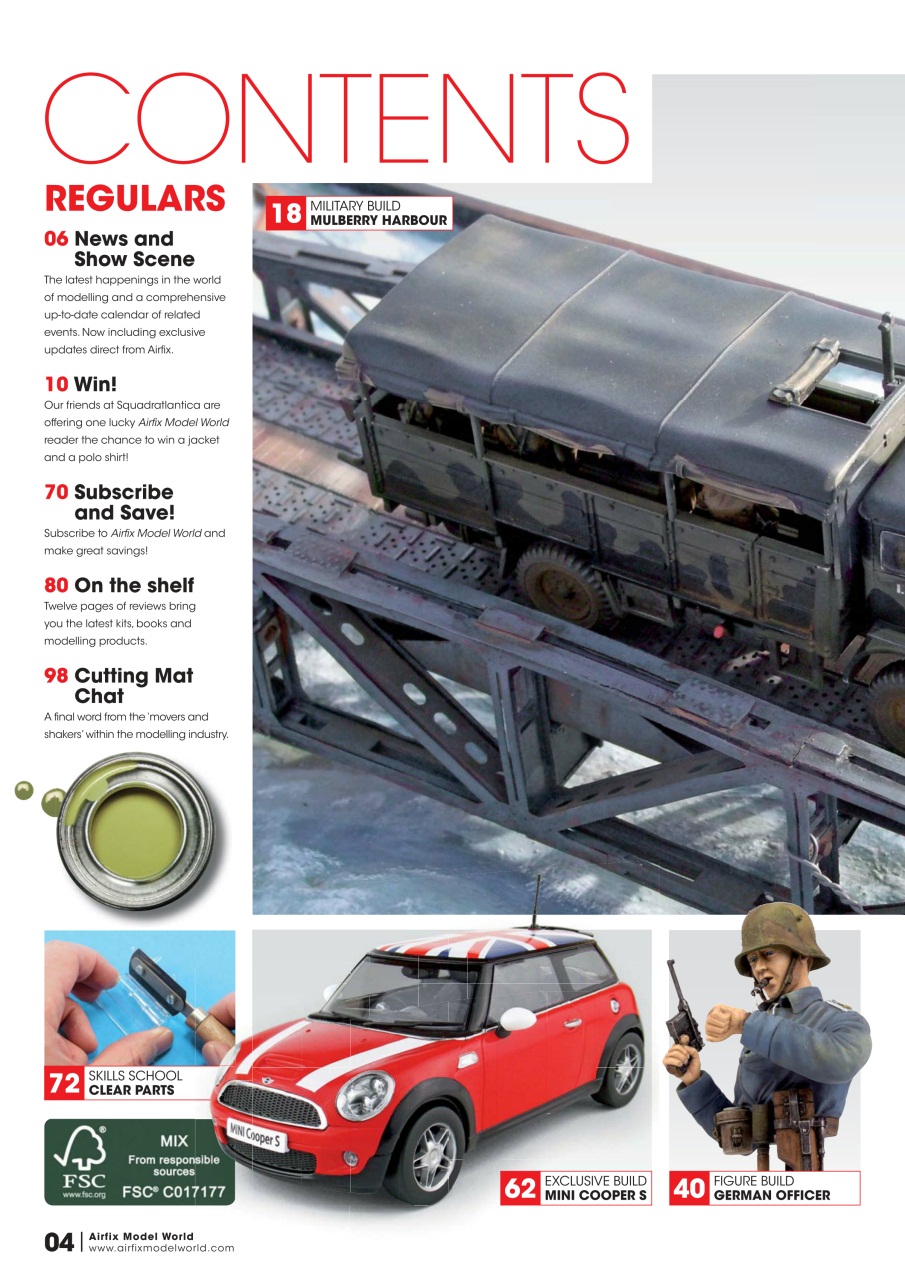 Airfix Model World Preview Pages