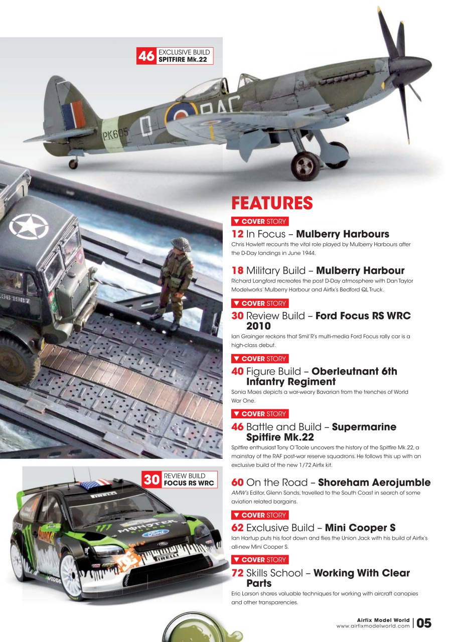 Airfix Model World Preview Pages