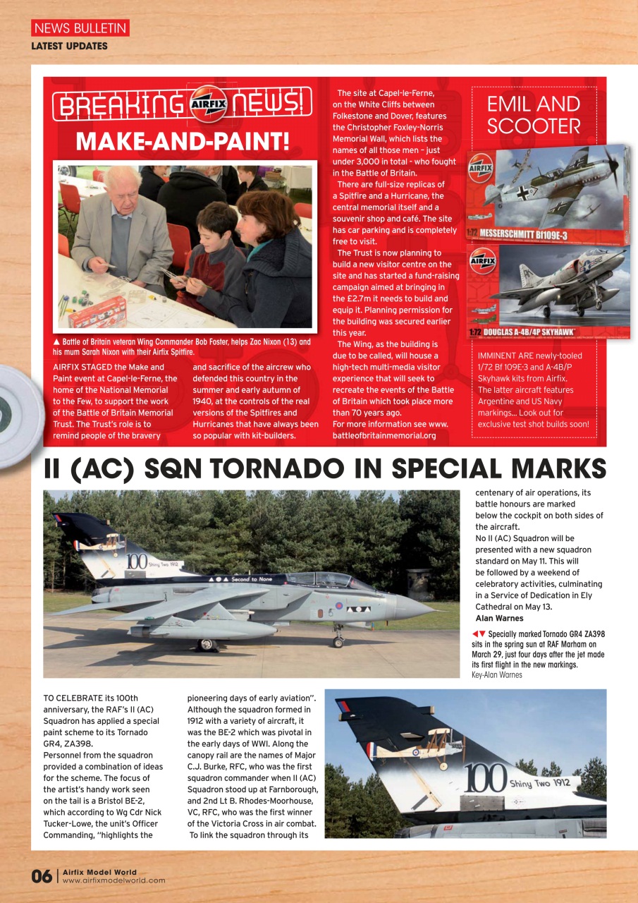 Airfix Model World Preview Pages
