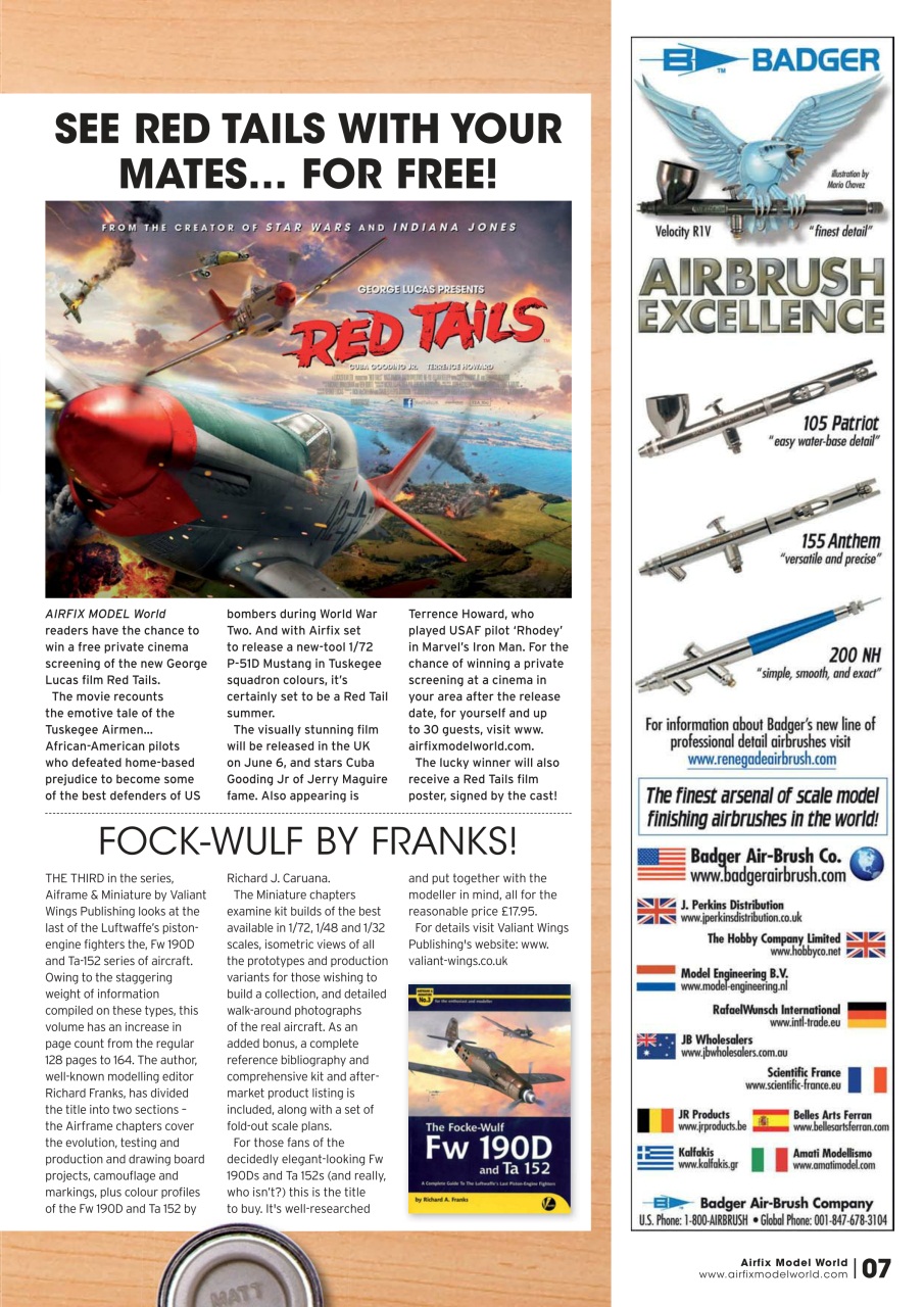 Airfix Model World Preview Pages