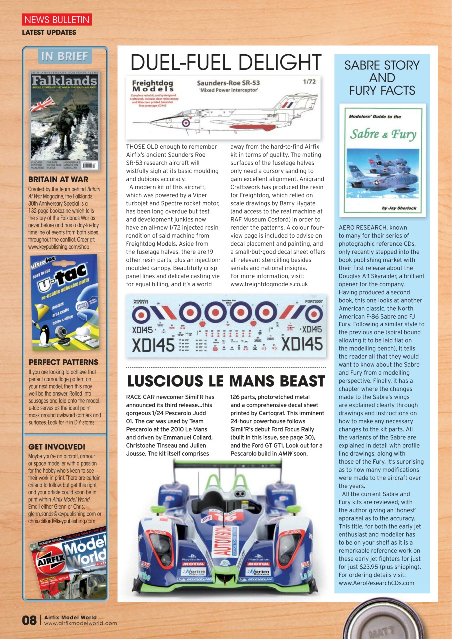 Airfix Model World Preview Pages