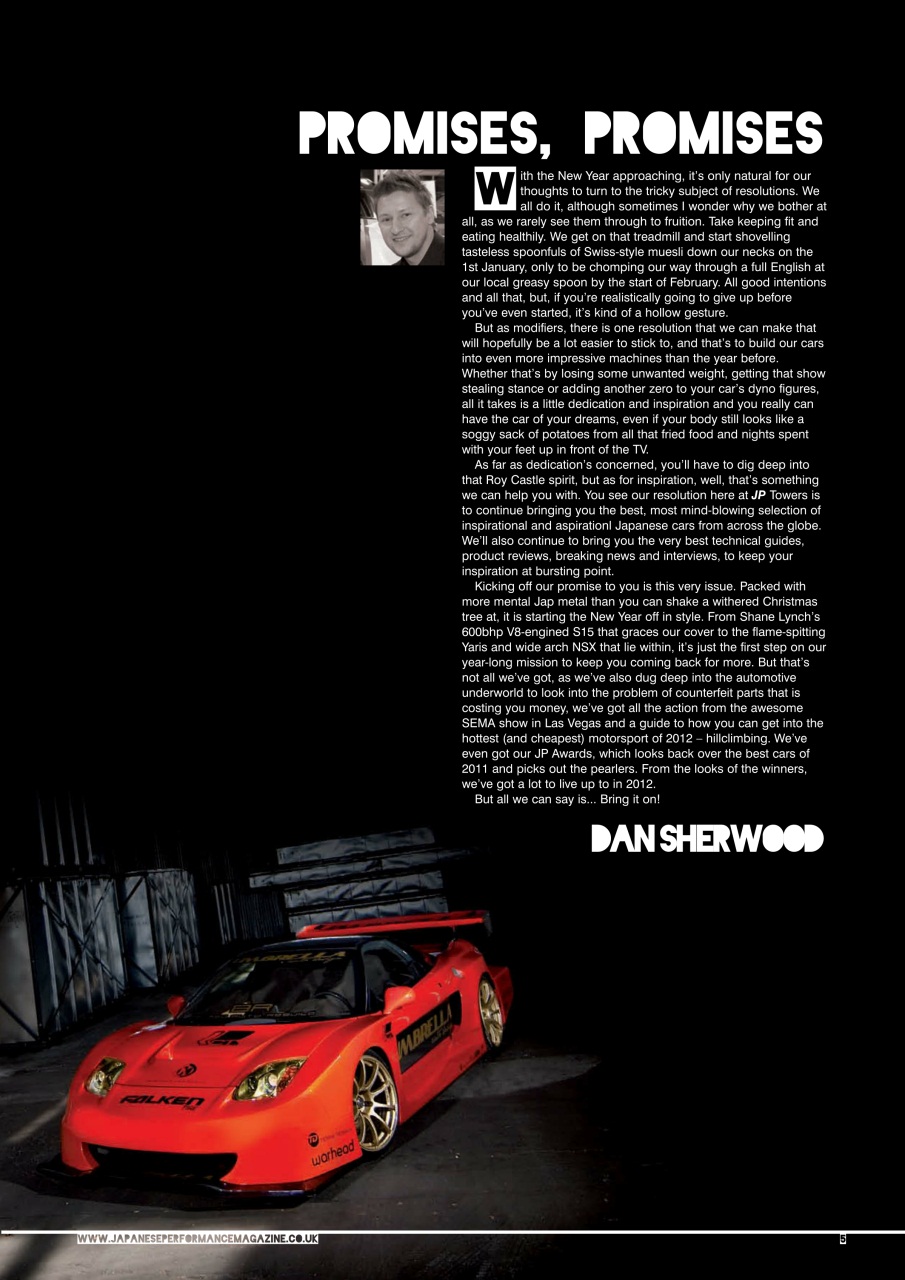 Japanese Performance Preview Pages