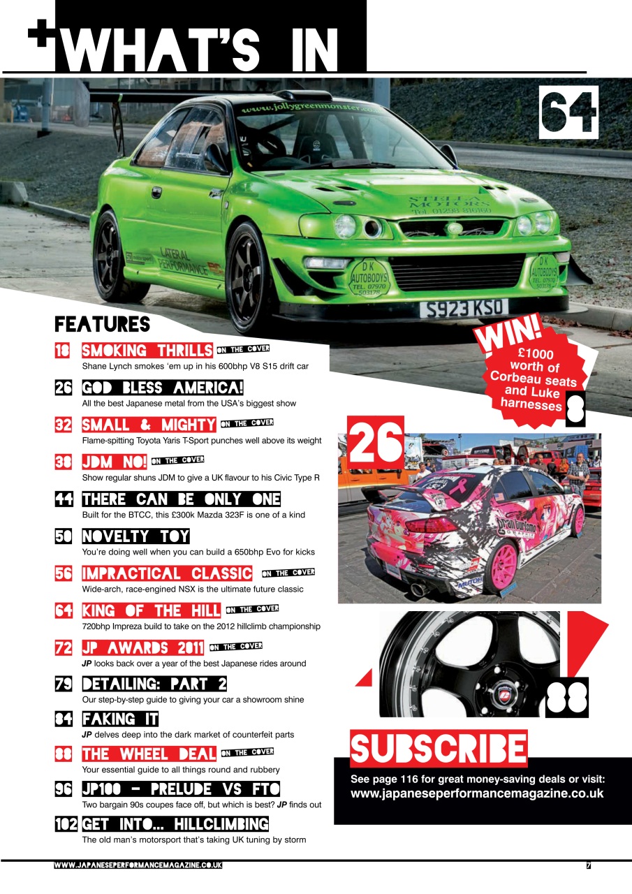 Japanese Performance Preview Pages