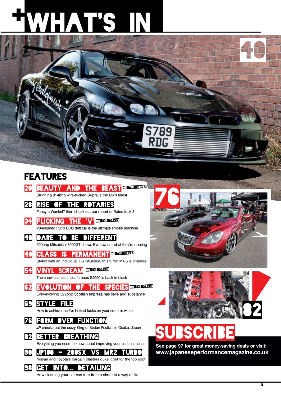 Japanese Performance Preview Pages