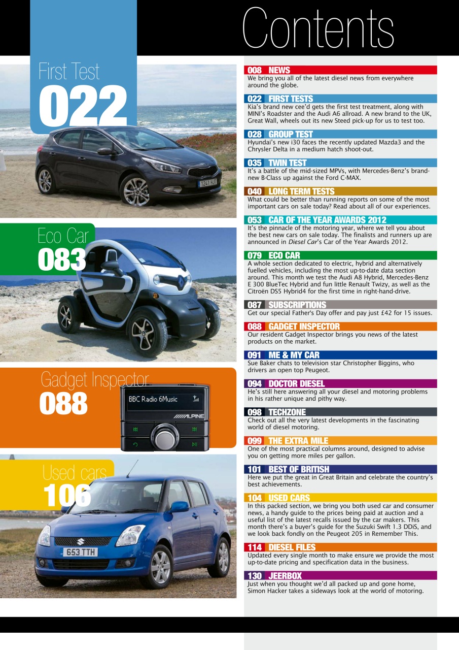 Diesel&EcoCar Magazine Preview Pages