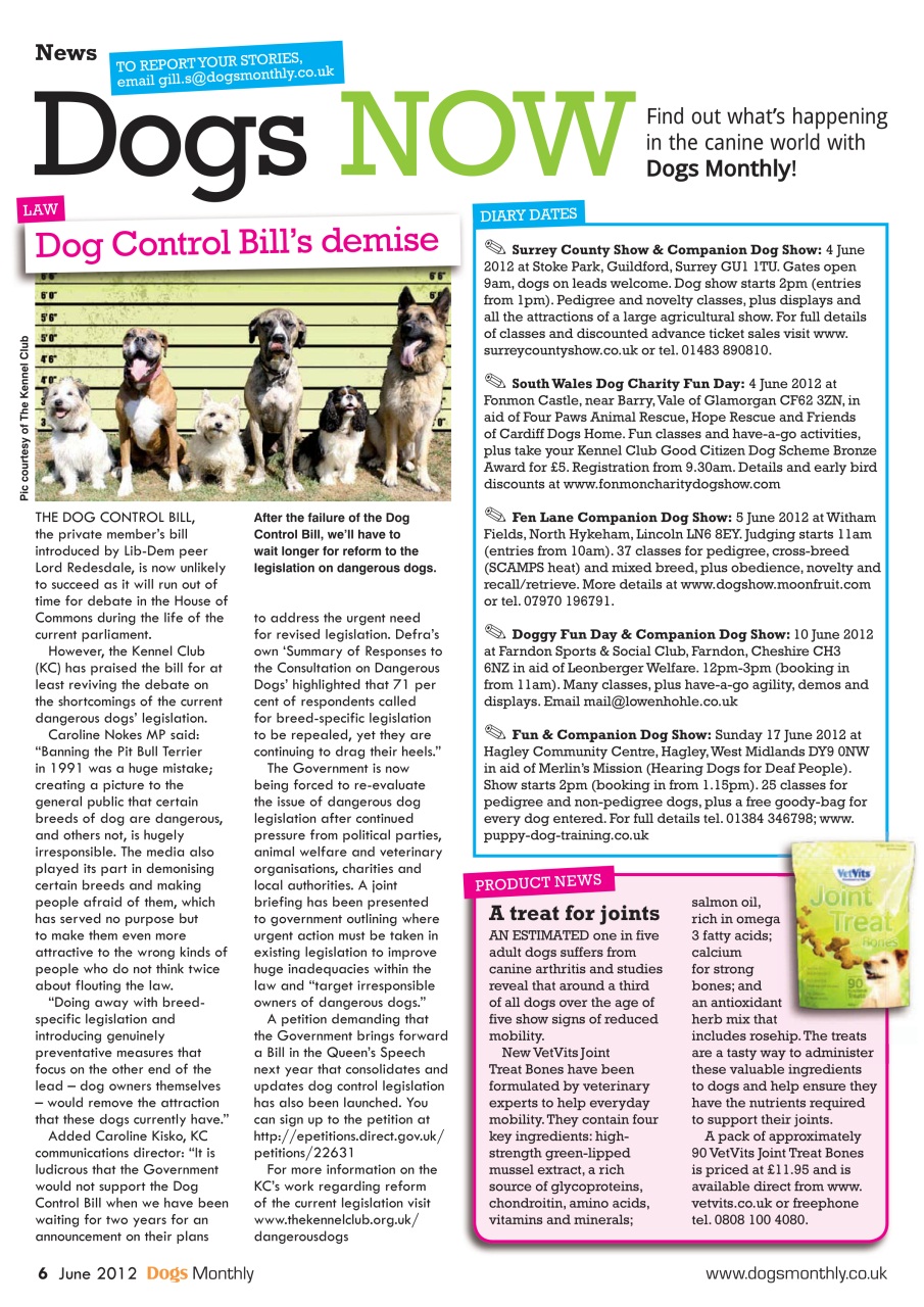 Dogs Monthly Preview Pages