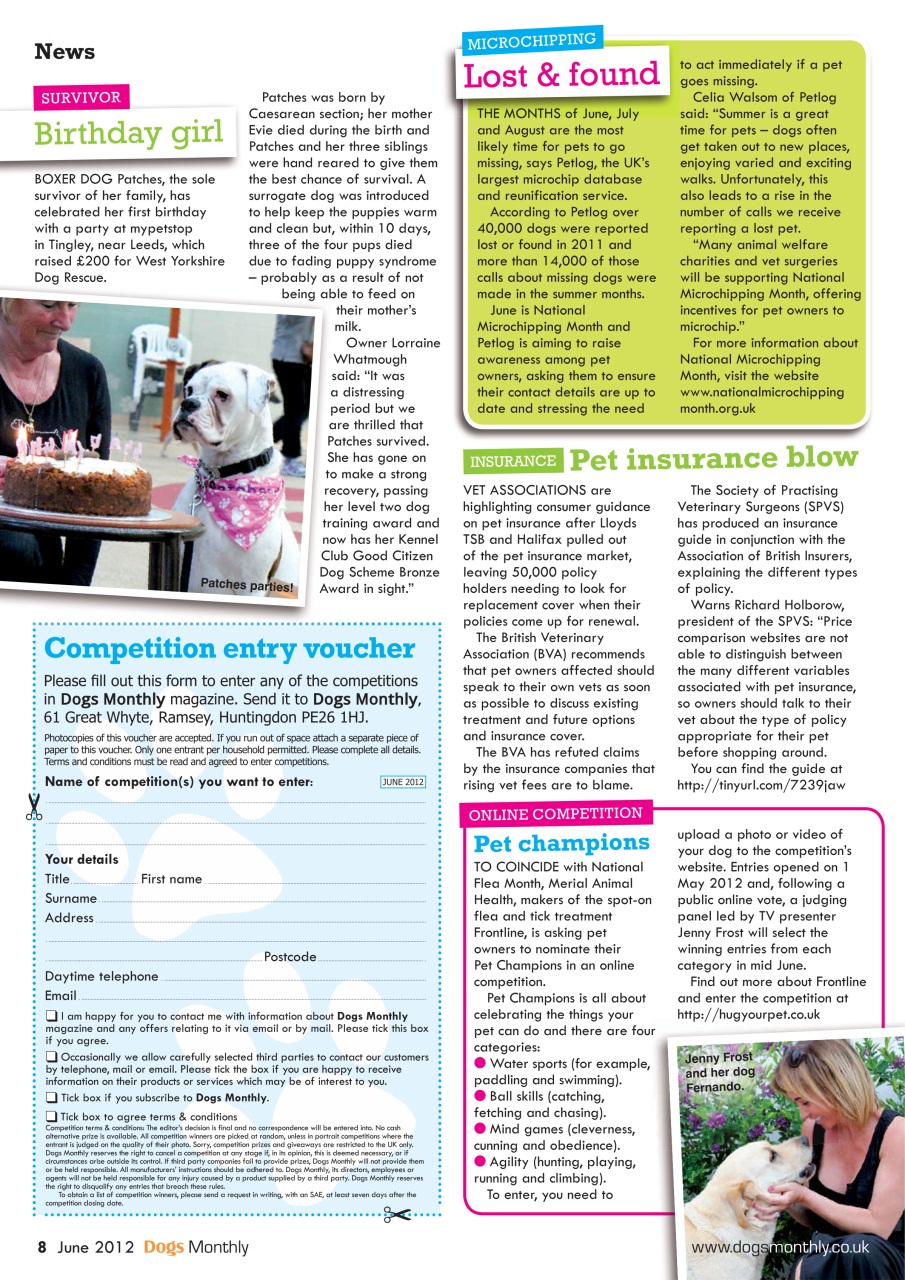 Dogs Monthly Preview Pages