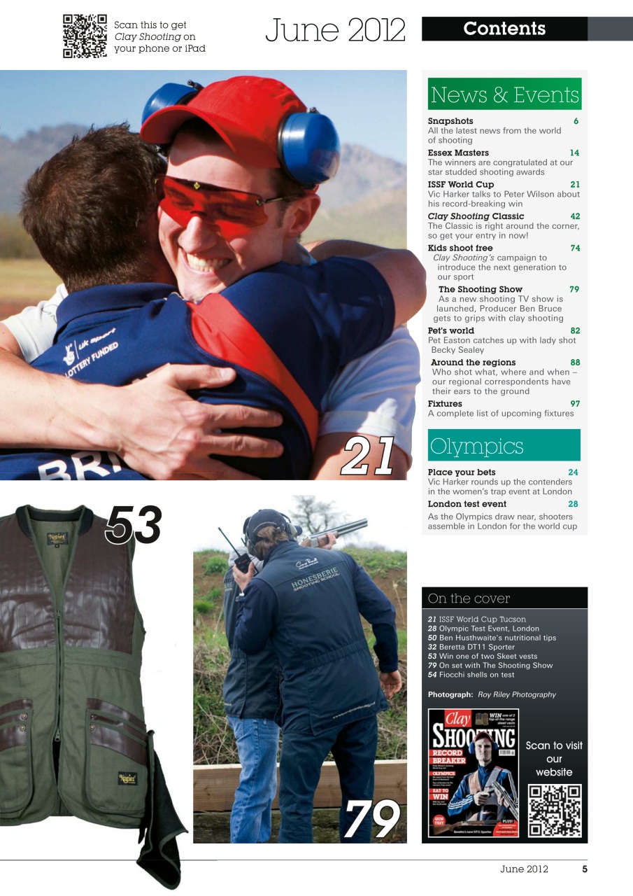 Clay Shooting Preview Pages