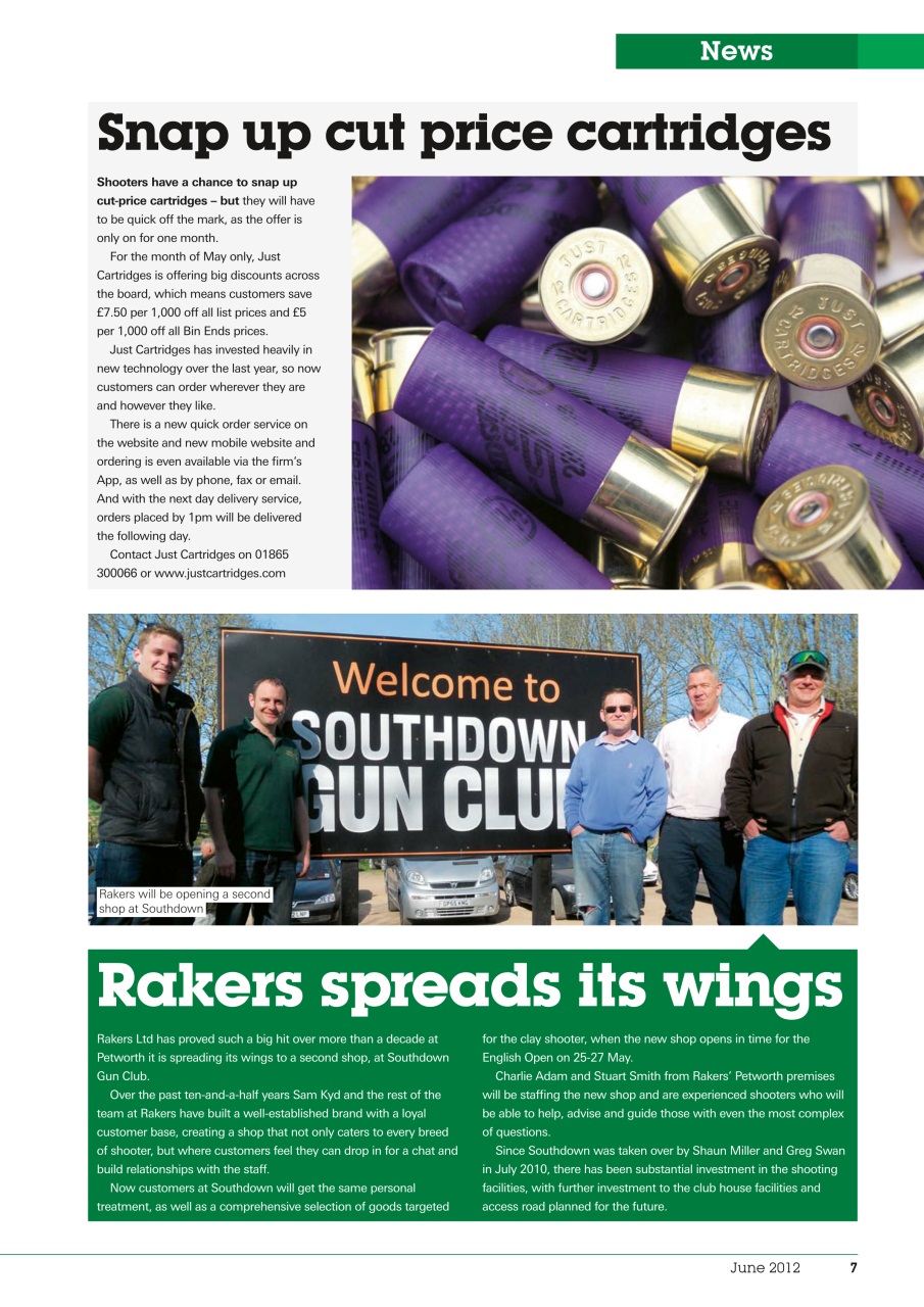 Clay Shooting Preview Pages