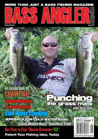 BASS ANGLER MAGAZINE issue Volume 20 Issue 1