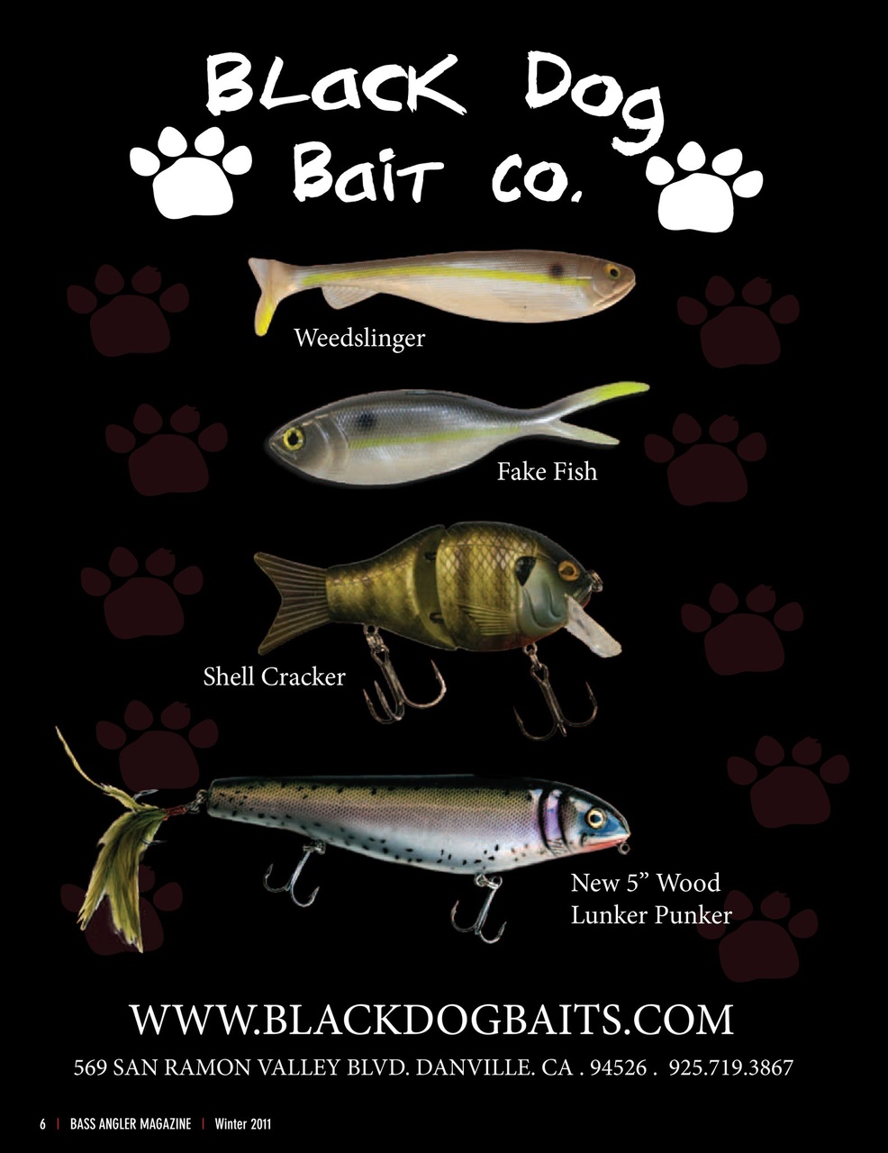 BASS ANGLER MAGAZINE Preview Pages