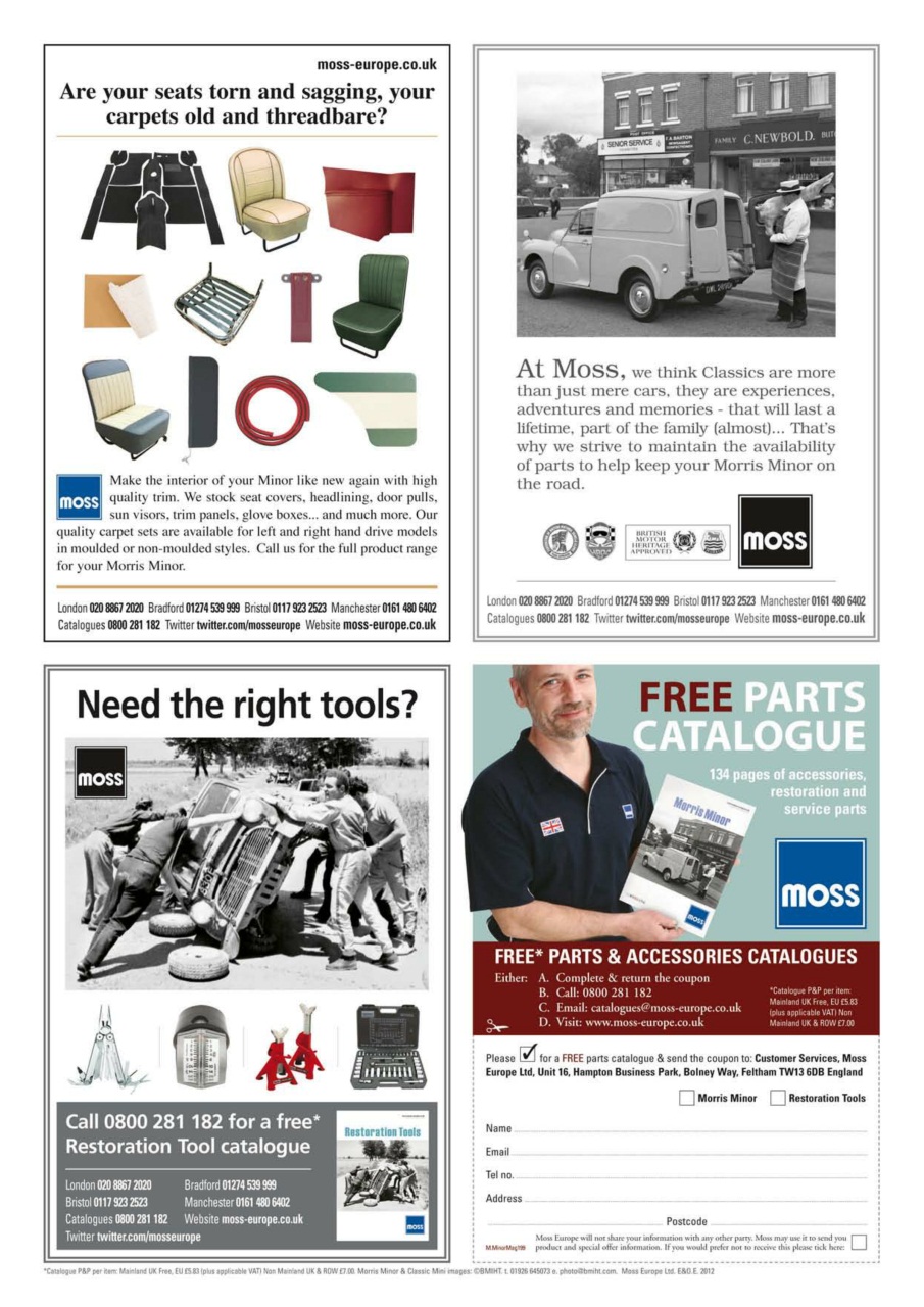 Morris Minor Magazine Preview Pages