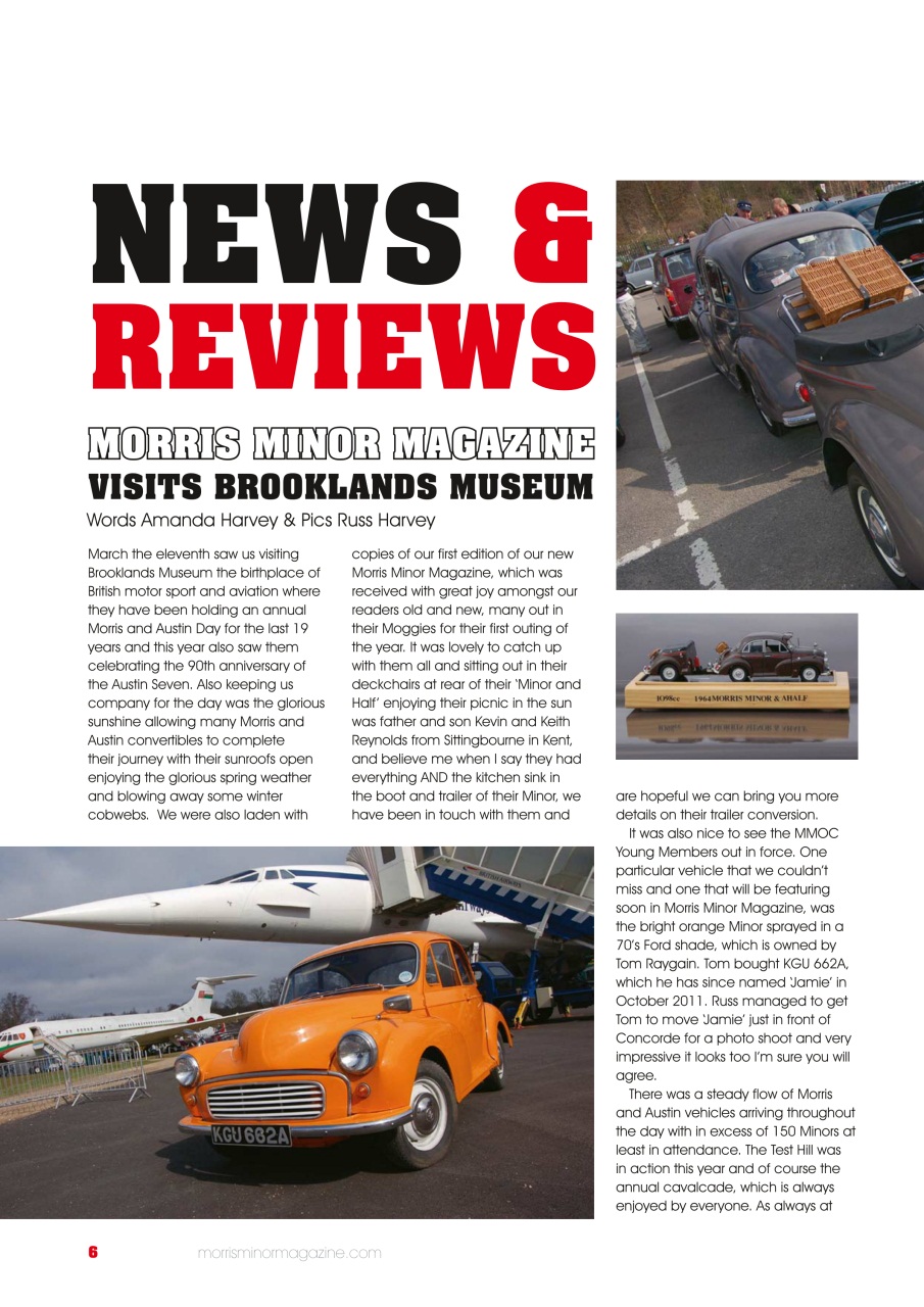 Morris Minor Magazine Preview Pages