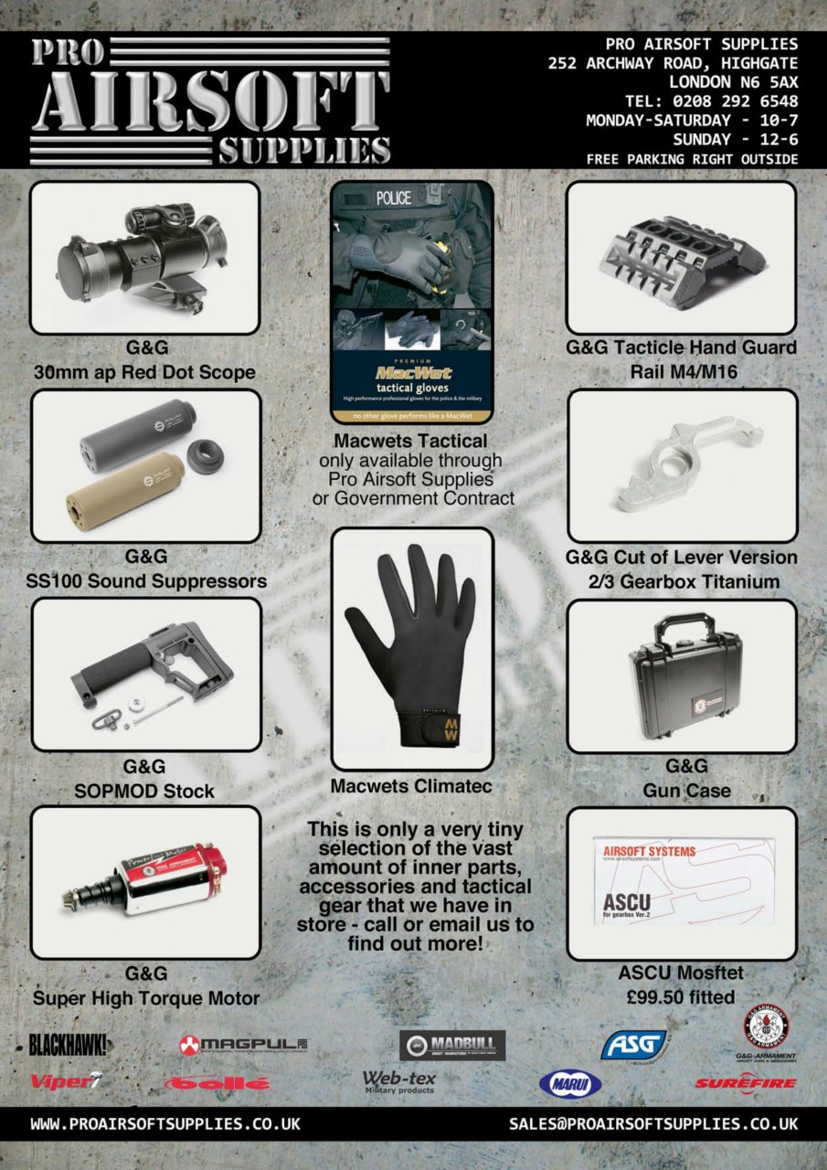 Airsoft Action Preview Pages