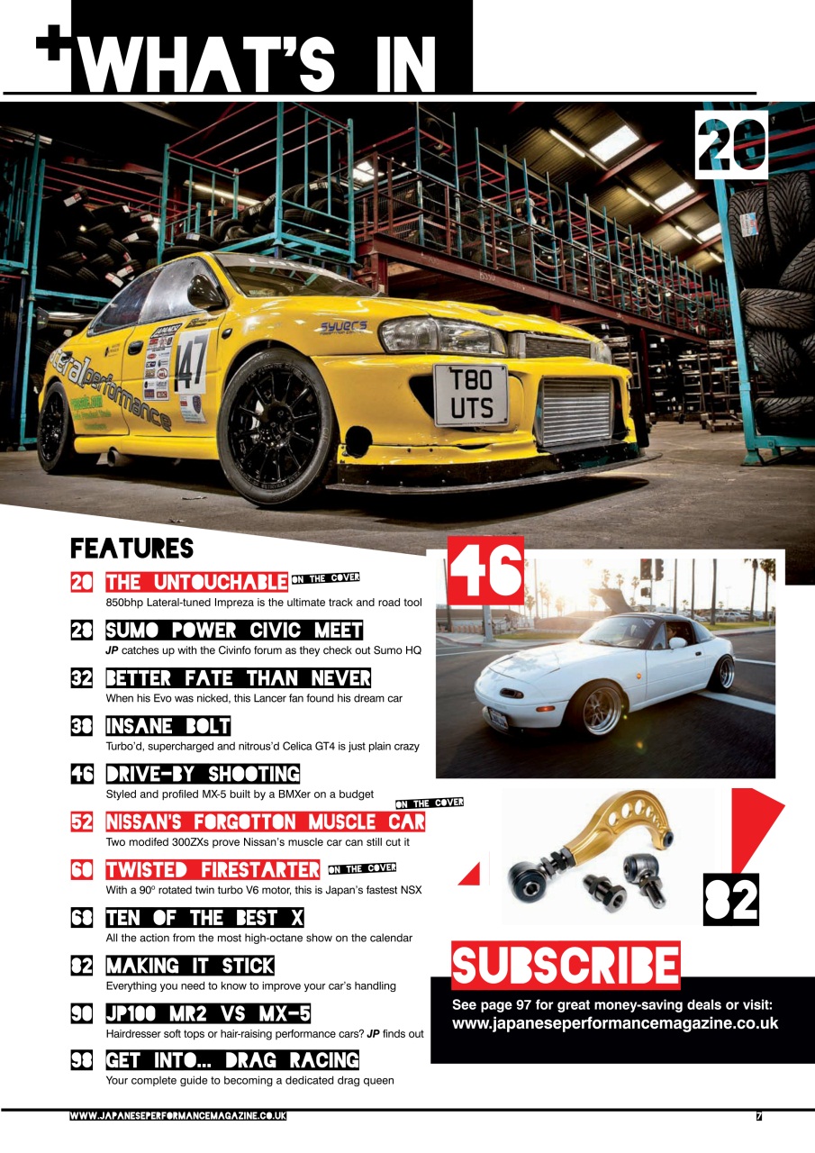 Japanese Performance Preview Pages