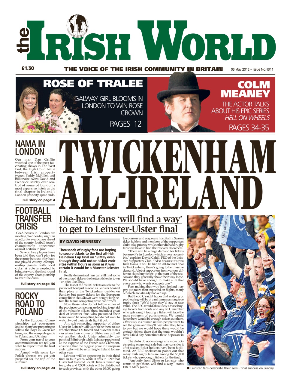 Irish World Preview Pages