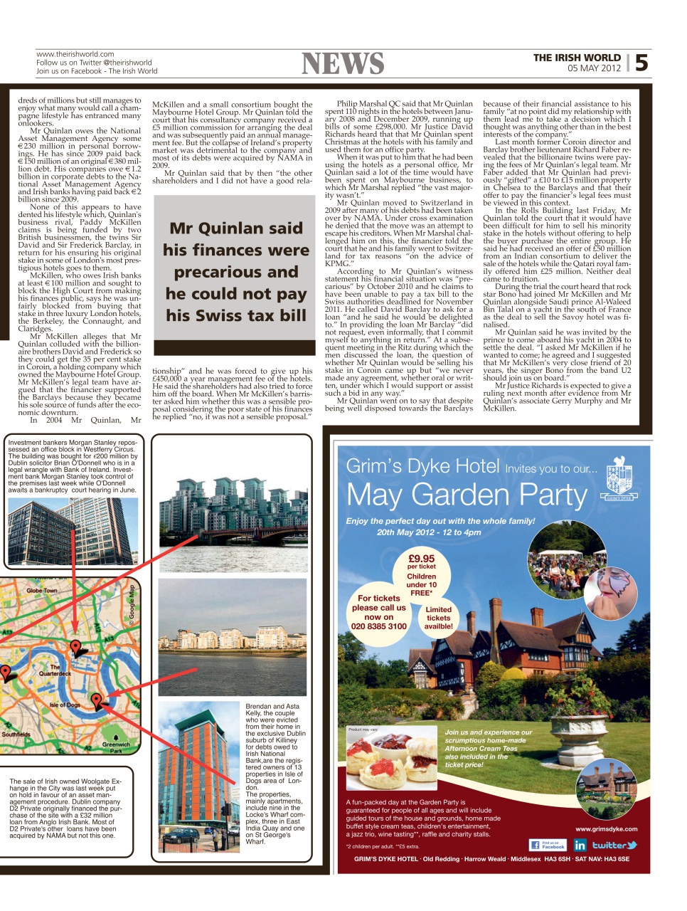 Irish World Preview Pages