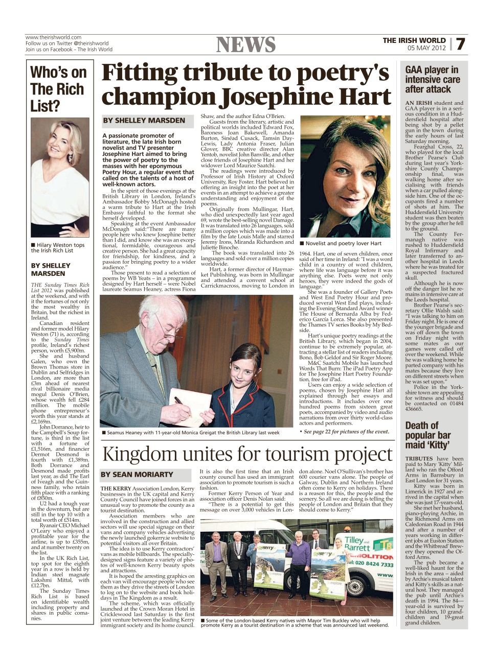 Irish World Preview Pages