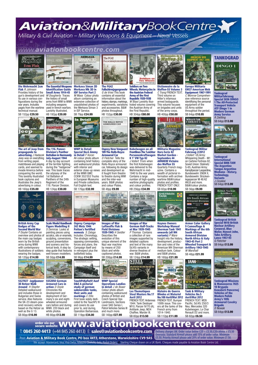 Military Machines International Preview Pages