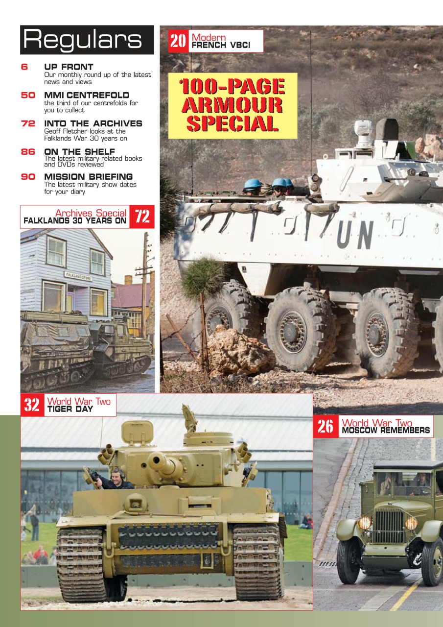 Military Machines International Preview Pages
