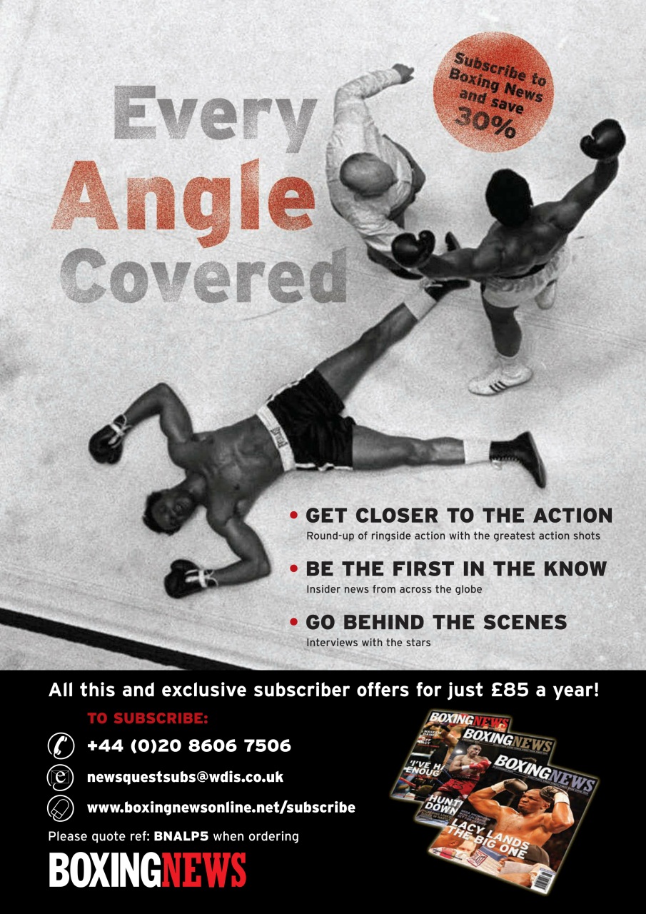 Boxing News Preview Pages