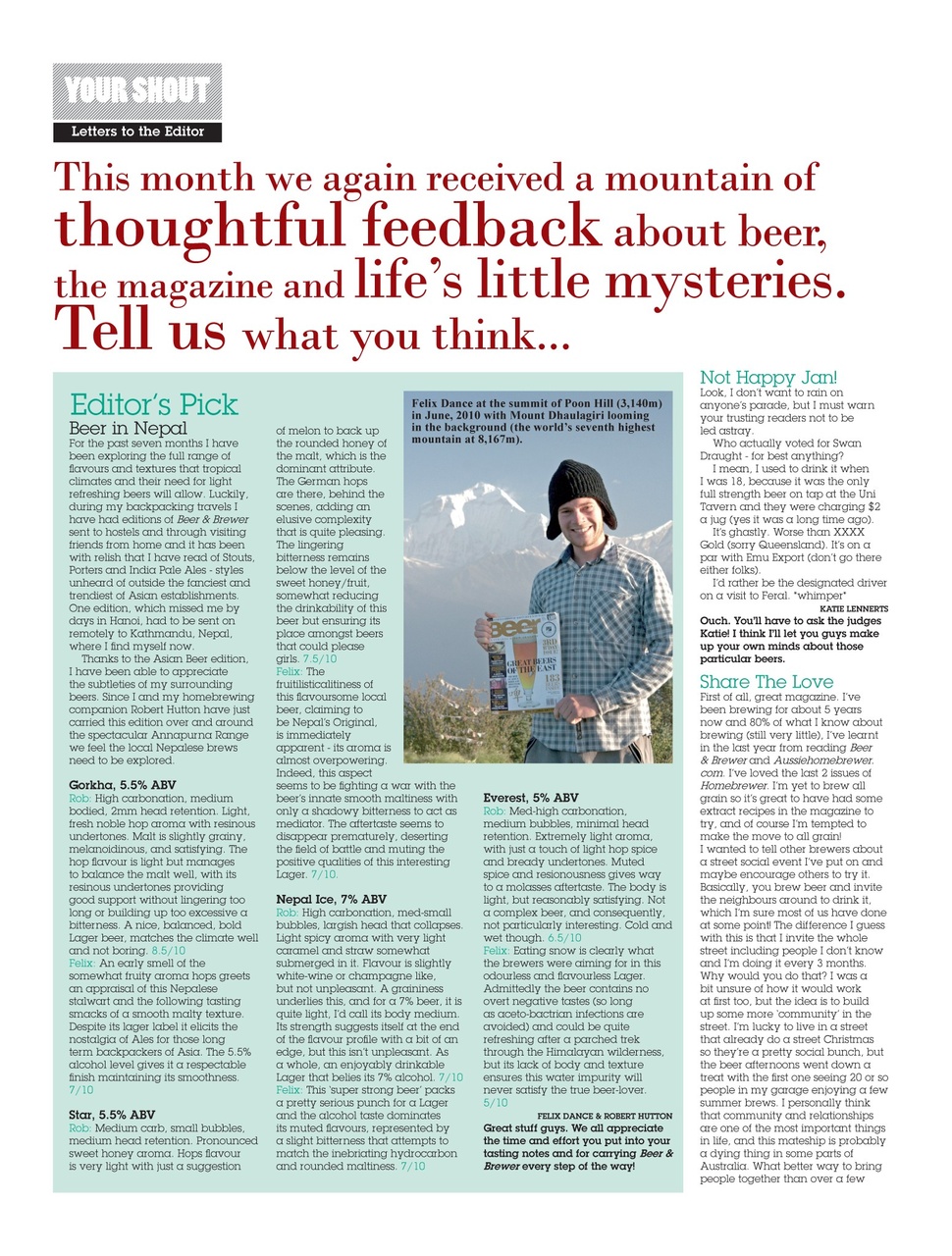 Beer and Brewer Preview Pages