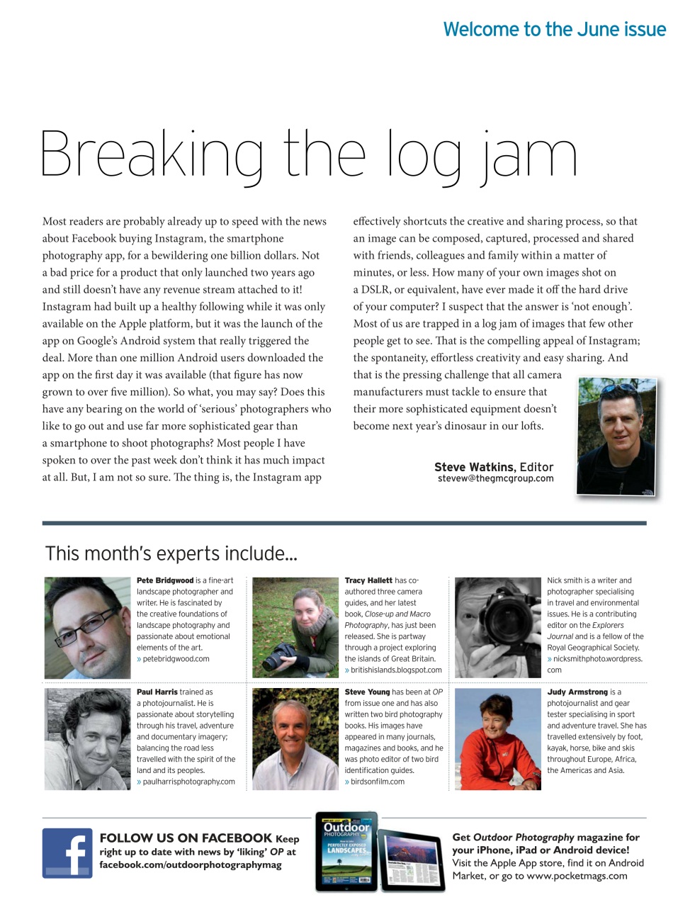 Outdoor Photography Preview Pages