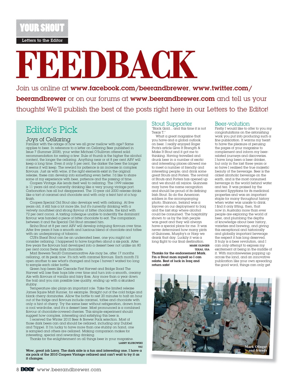 Beer and Brewer Preview Pages