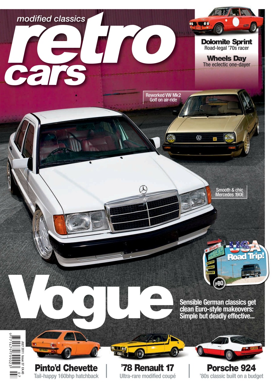 Retro Cars Preview Pages