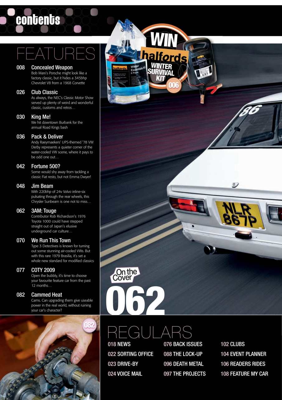 Retro Cars Preview Pages