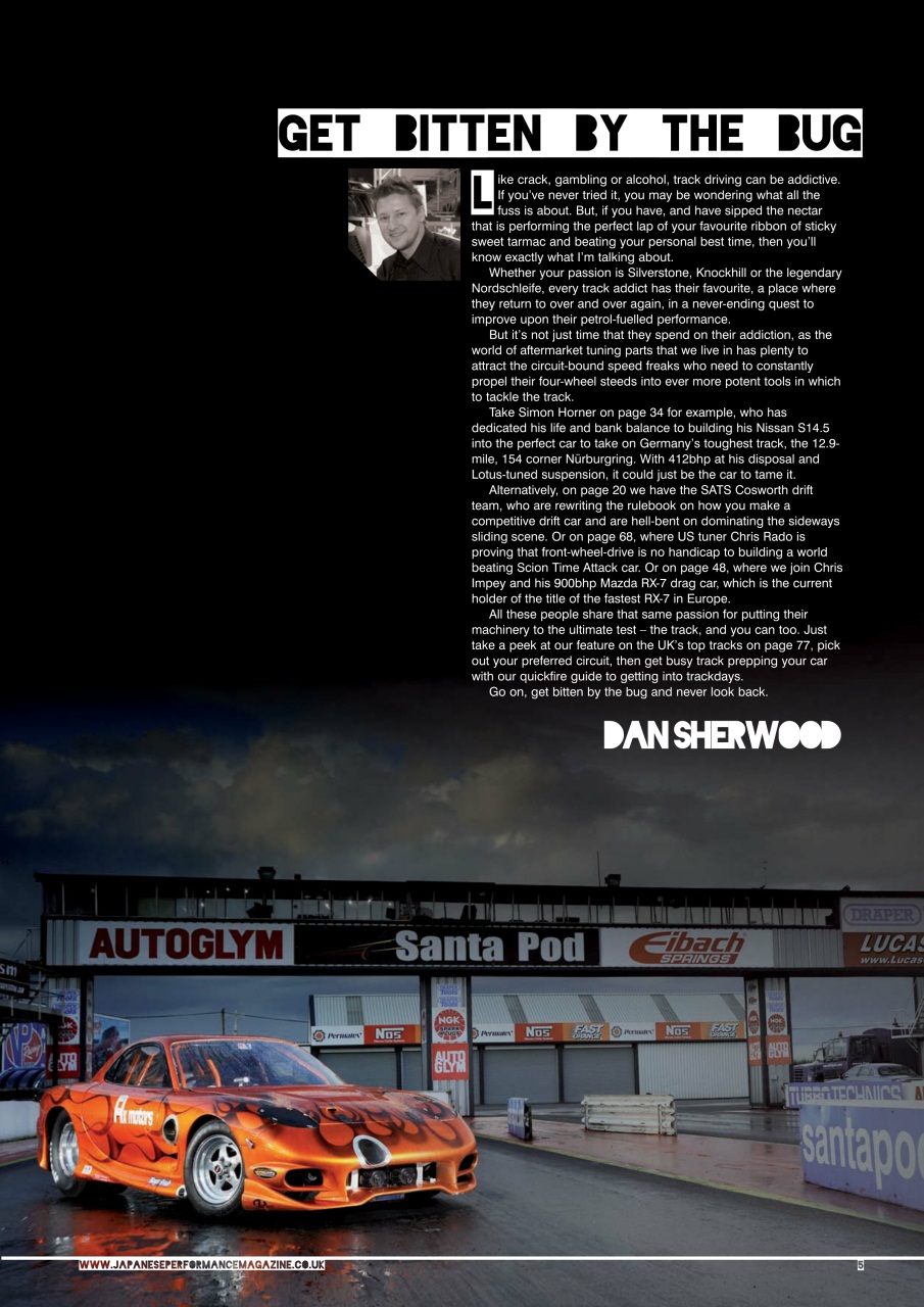 Japanese Performance Preview Pages