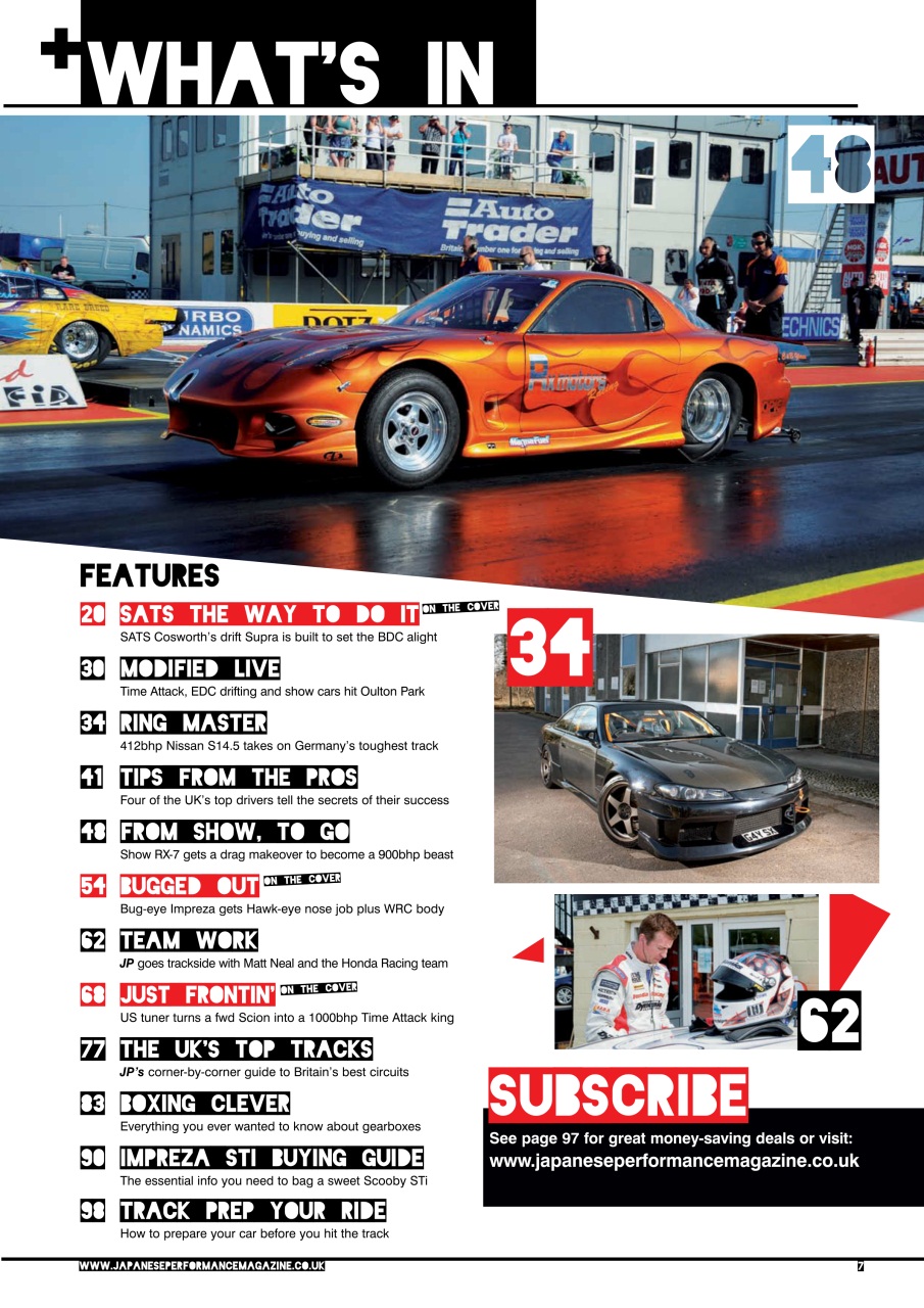 Japanese Performance Preview Pages