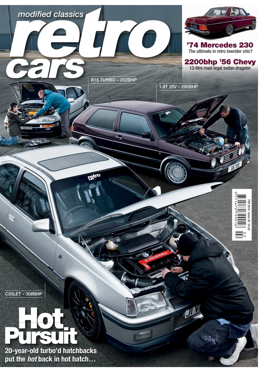 Retro Cars Preview Pages
