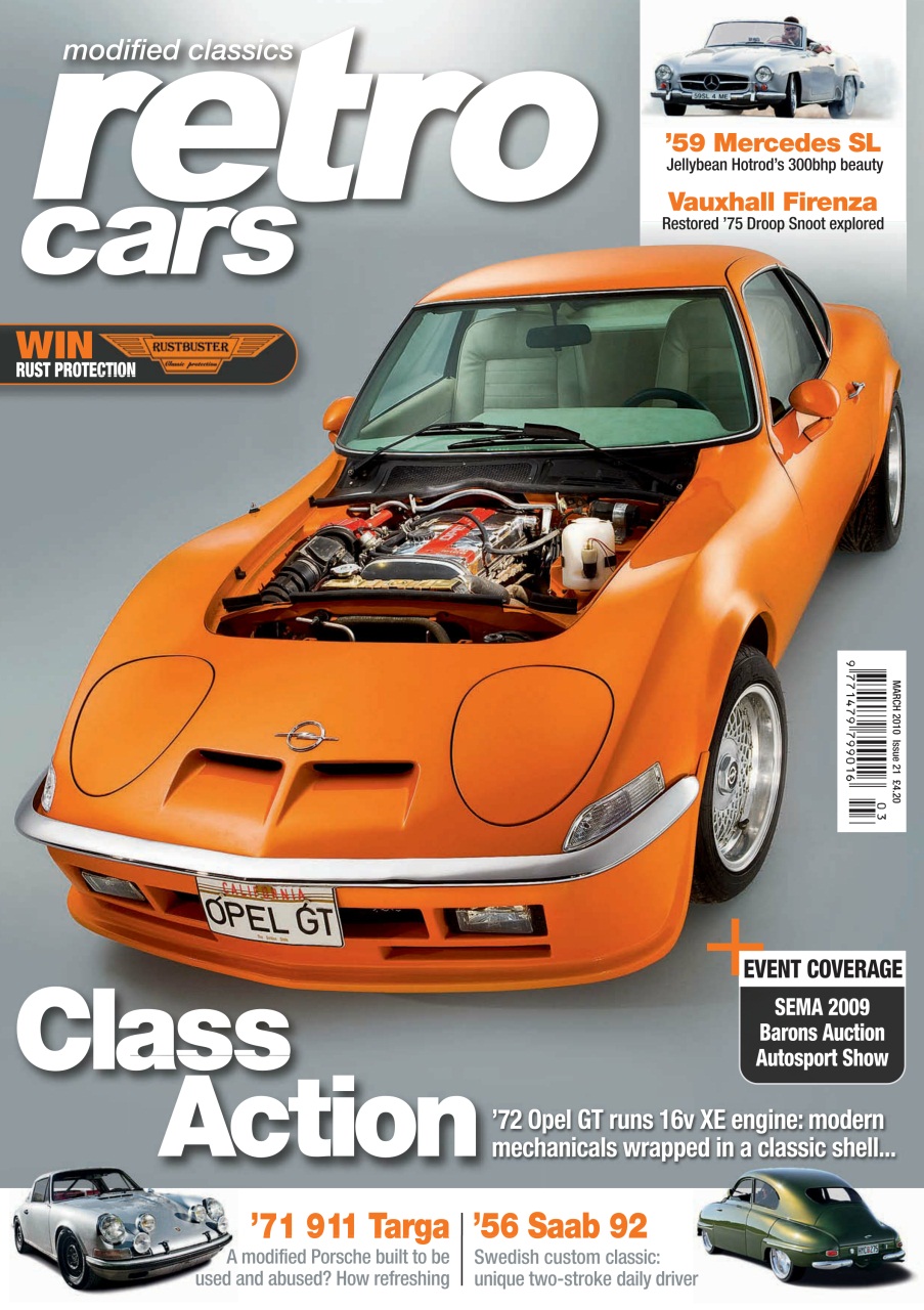 Retro Cars Preview Pages