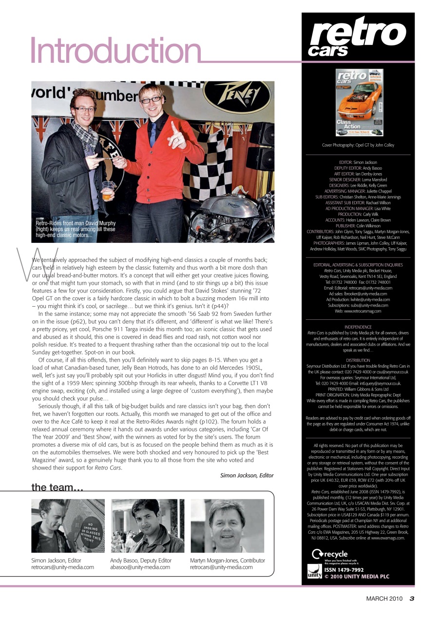 Retro Cars Preview Pages