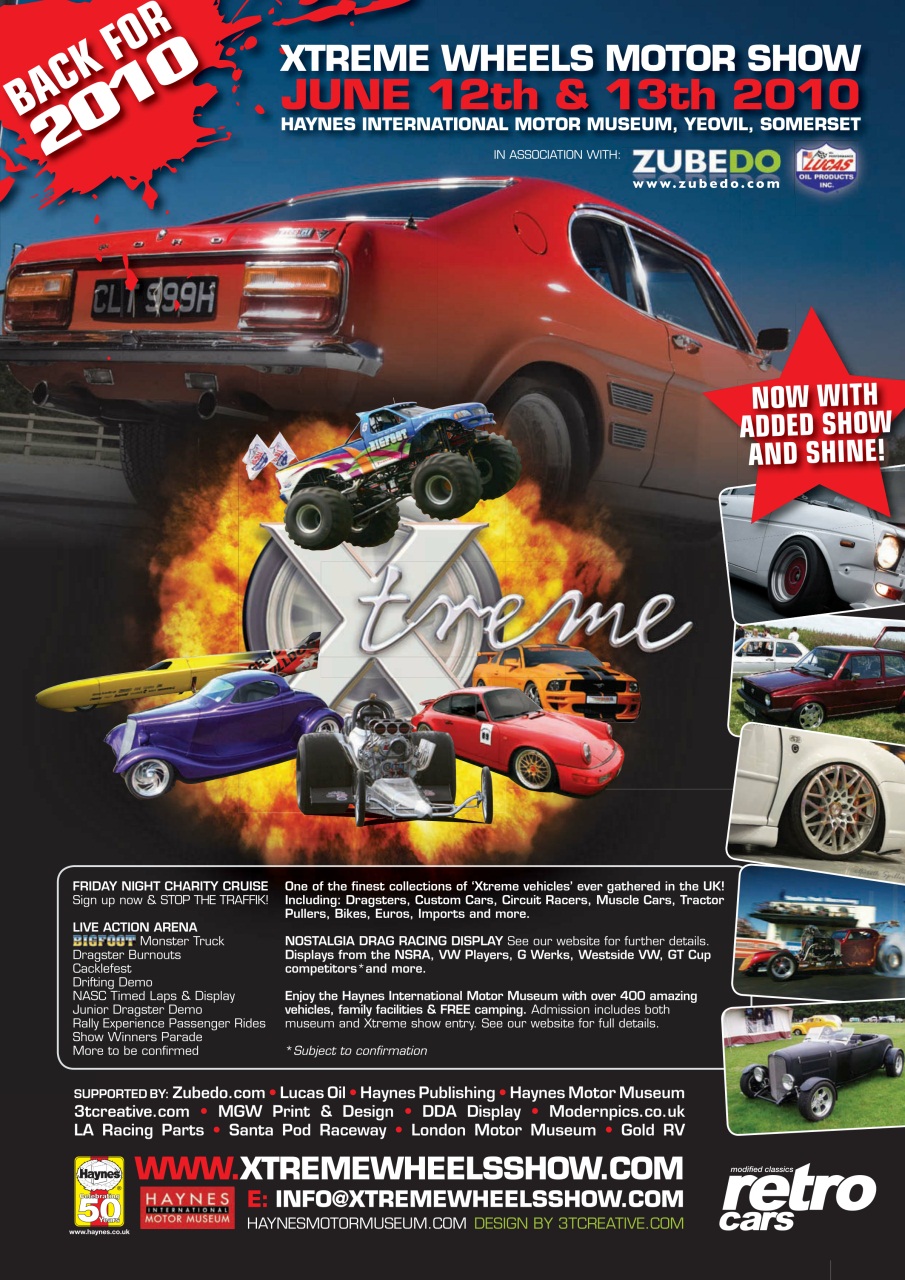 Retro Cars Preview Pages
